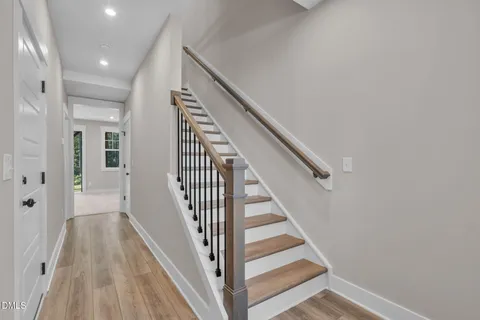 a view of front door