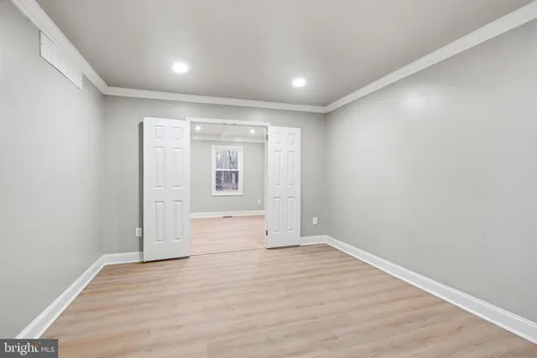 wooden floor in an empty room