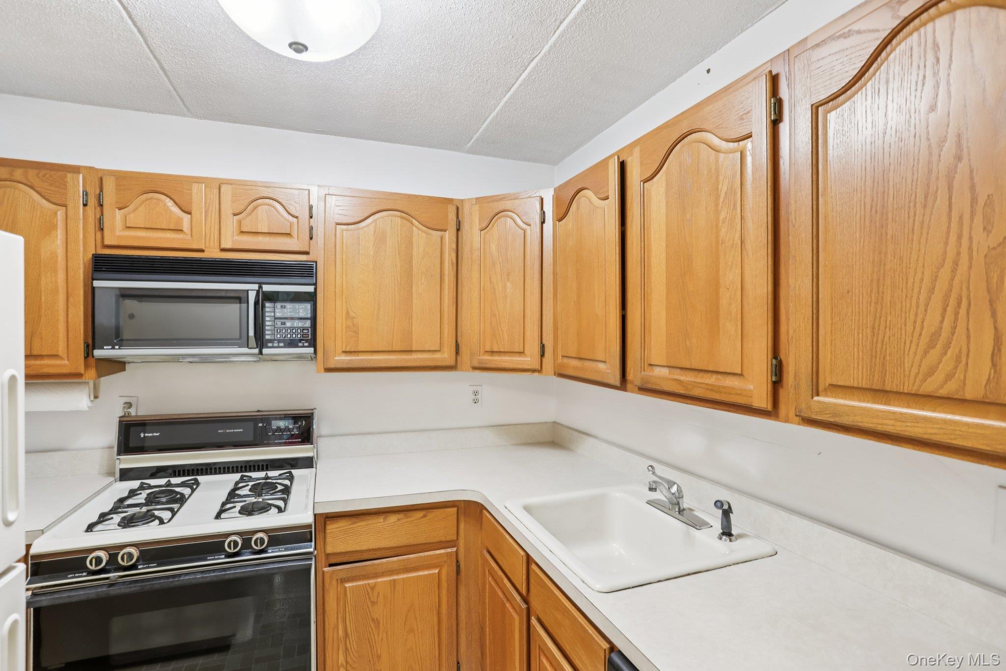 108 Sagamore Road, Unit 3E Tuckahoe, NY 10707 - Photo 14 of 30 a kitchen with stainless steel appliances granite countertop a sink a stove and cabinets