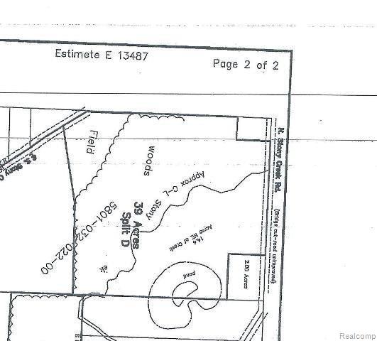 0 North Stoney Creek Road Carleton, MI 48117 - Photo 1 of 1 S Stoney Cr 39 acres.jpg