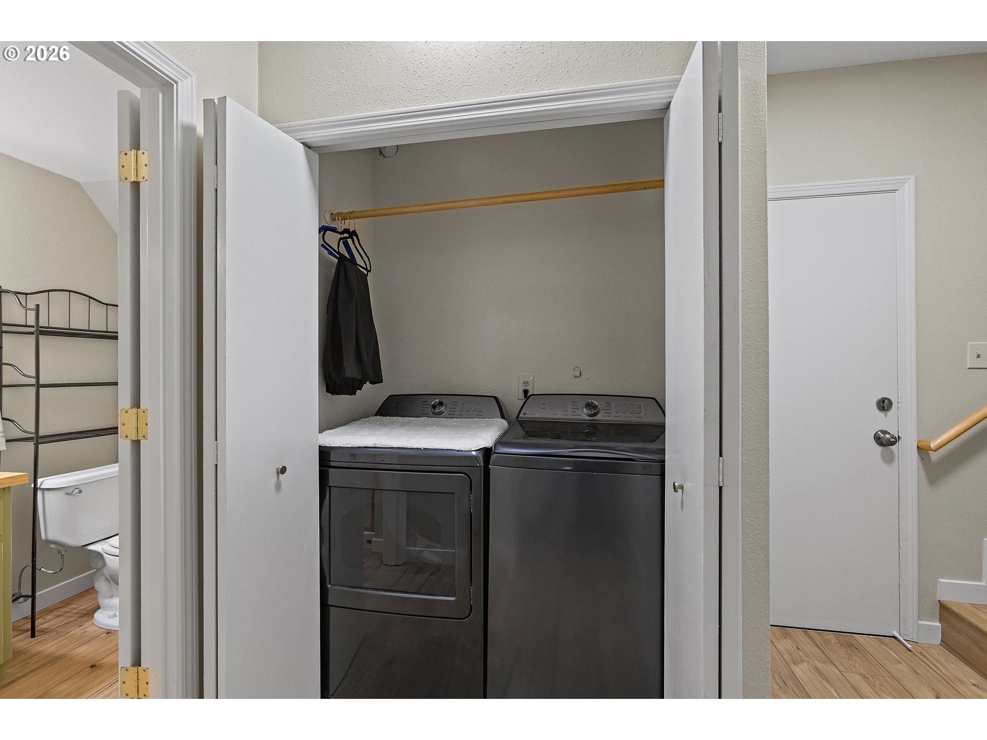 1472 Southwest 14th Street Gresham, OR 97080 - Photo 23 of 40 a view of storage and utility room with wooden floor