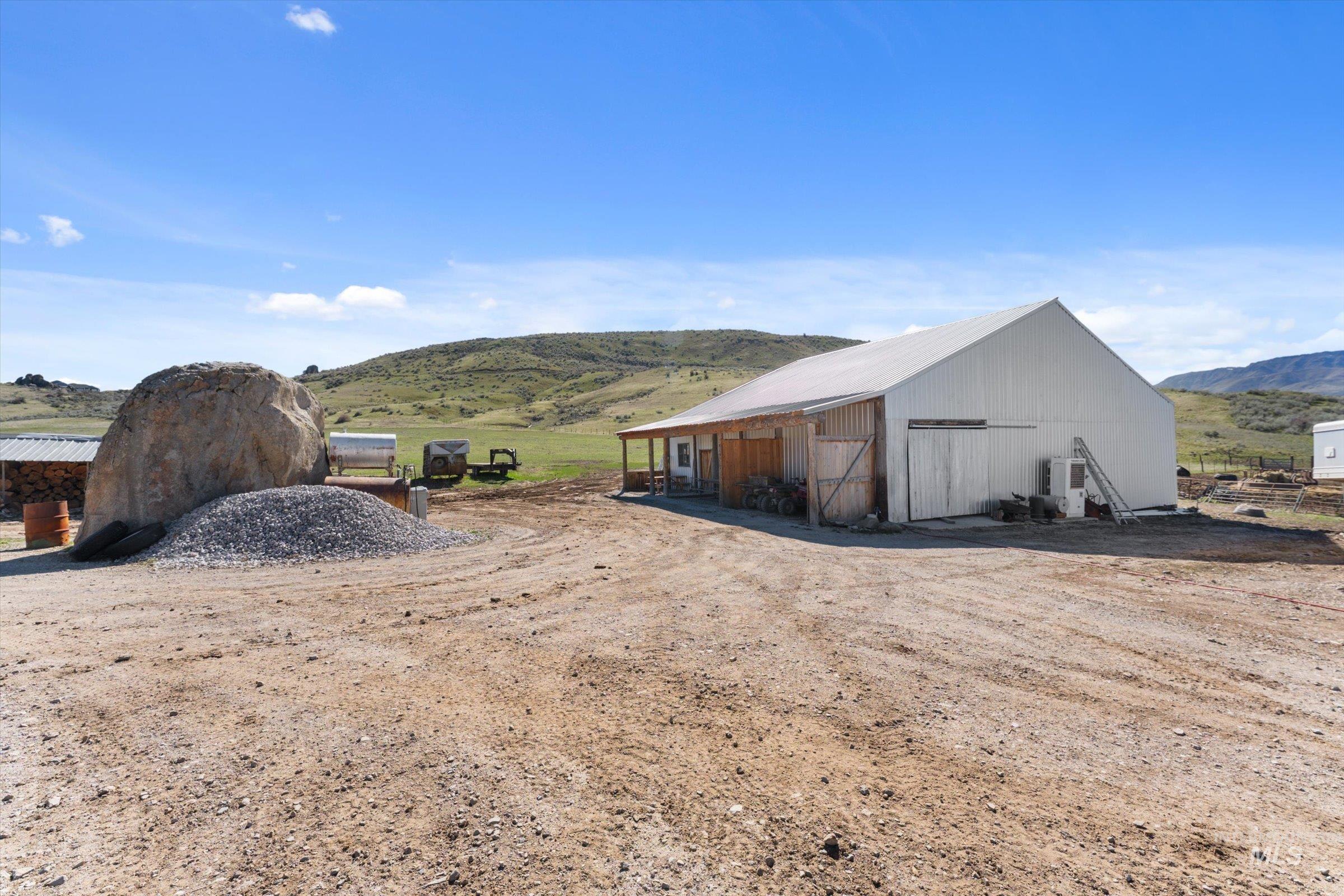 11555 Liberty Road Sweet, ID 83670 - Photo 18 of 49 View of outbuilding with a mountain view and a view of rural / pastoral area