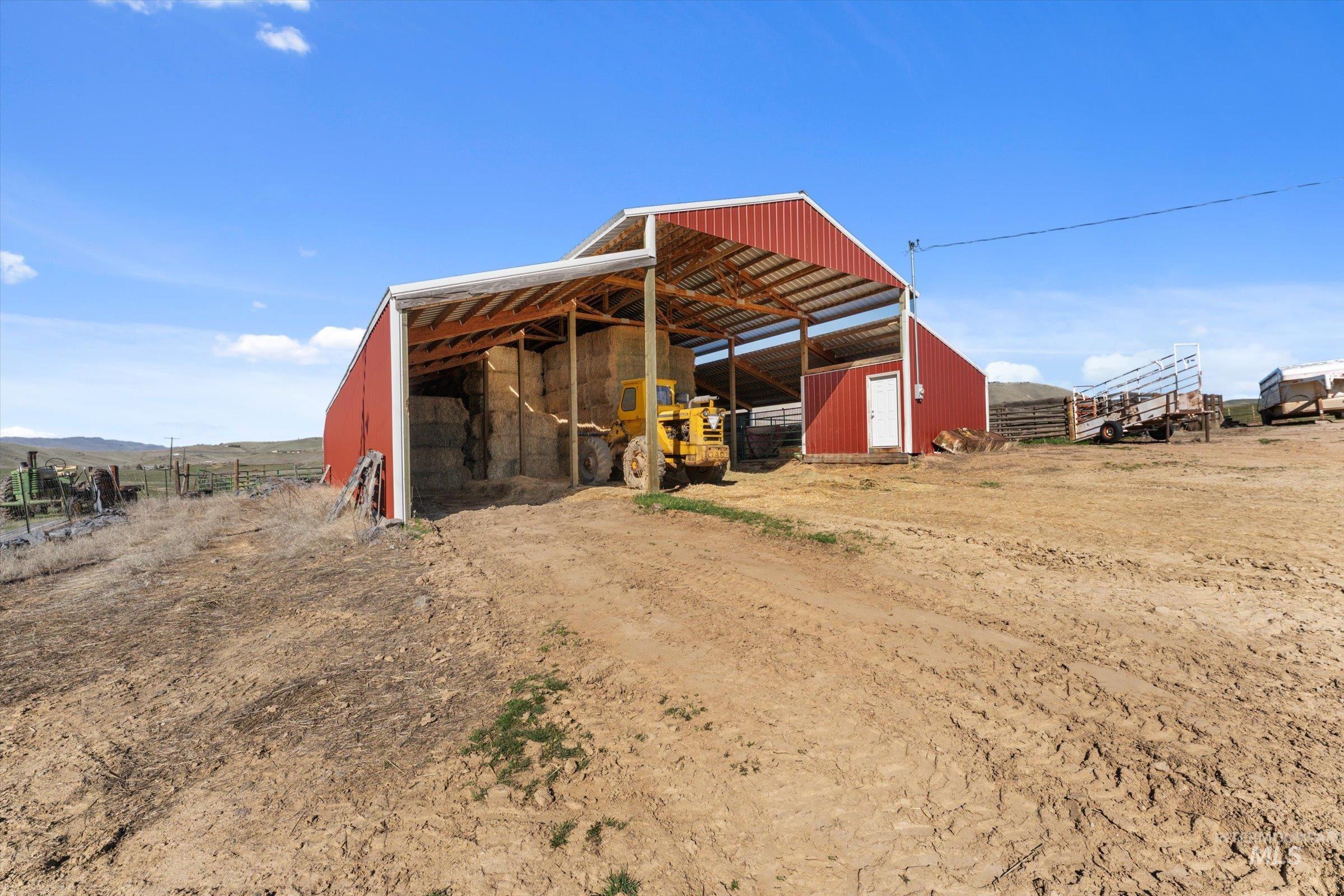 11555 Liberty Road Sweet, ID 83670 - Photo 24 of 49 View of pole building featuring a view of rural / pastoral area