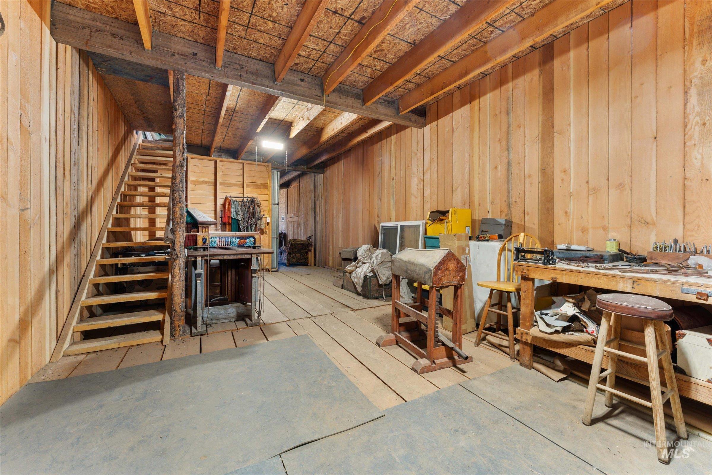 11555 Liberty Road Sweet, ID 83670 - Photo 26 of 49 Below grade area featuring wood walls