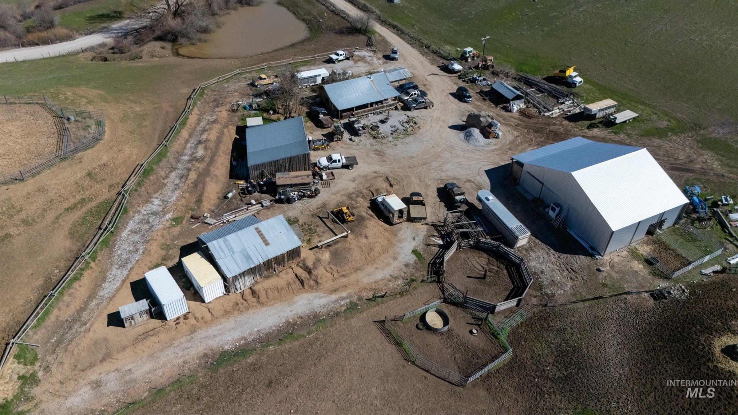 11555 Liberty Road Sweet, ID 83670 - Photo 40 of 49 Aerial overview of property's location with rural landscape