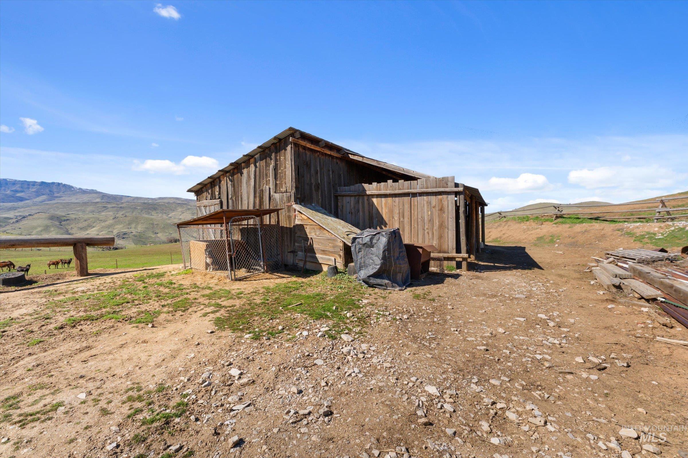 11555 Liberty Road Sweet, ID 83670 - Photo 4 of 49 View of outdoor structure with a mountain view and a view of rural / pastoral area