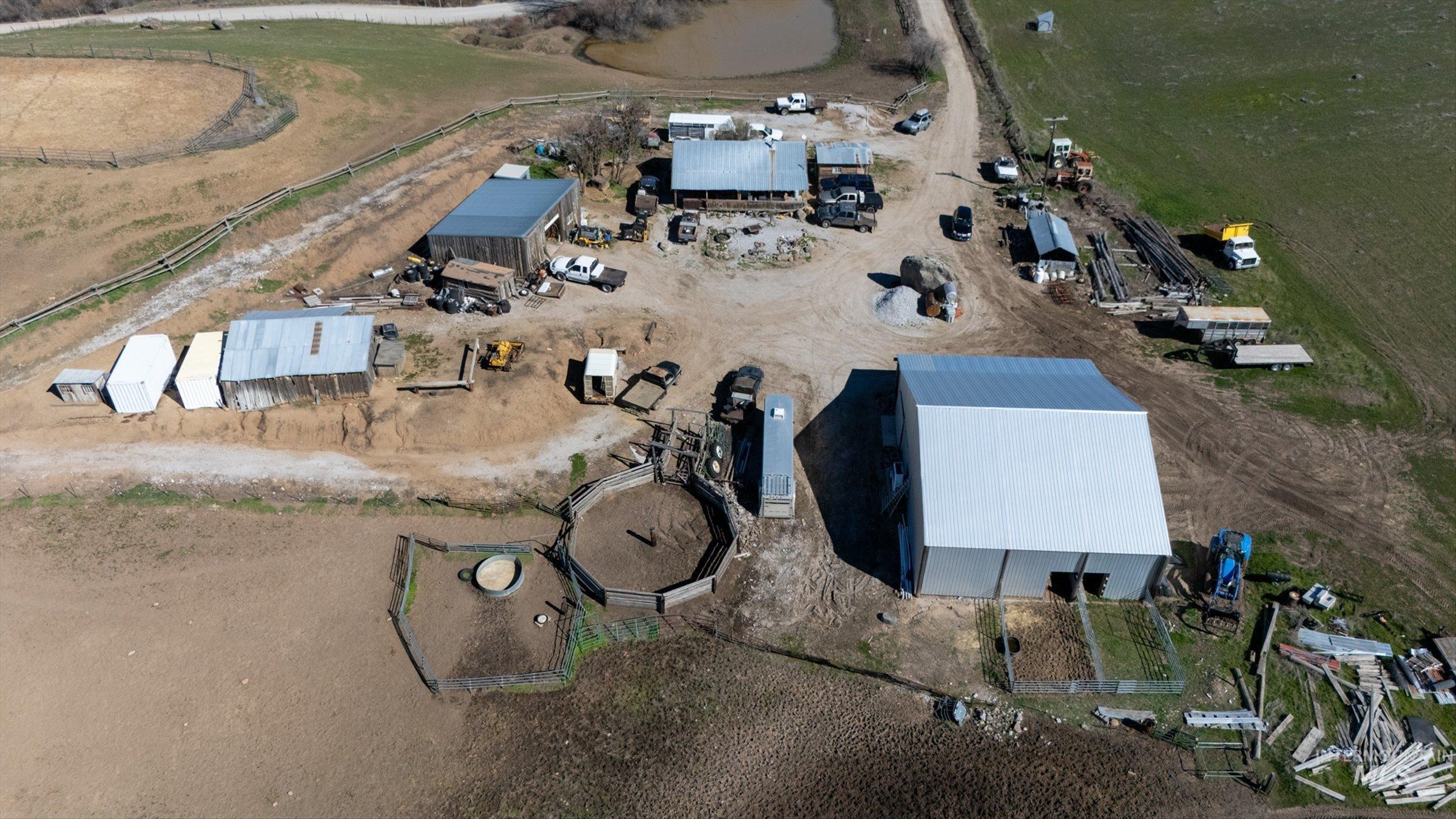 11555 Liberty Road Sweet, ID 83670 - Photo 41 of 49 Aerial view of property and surrounding area featuring rural landscape