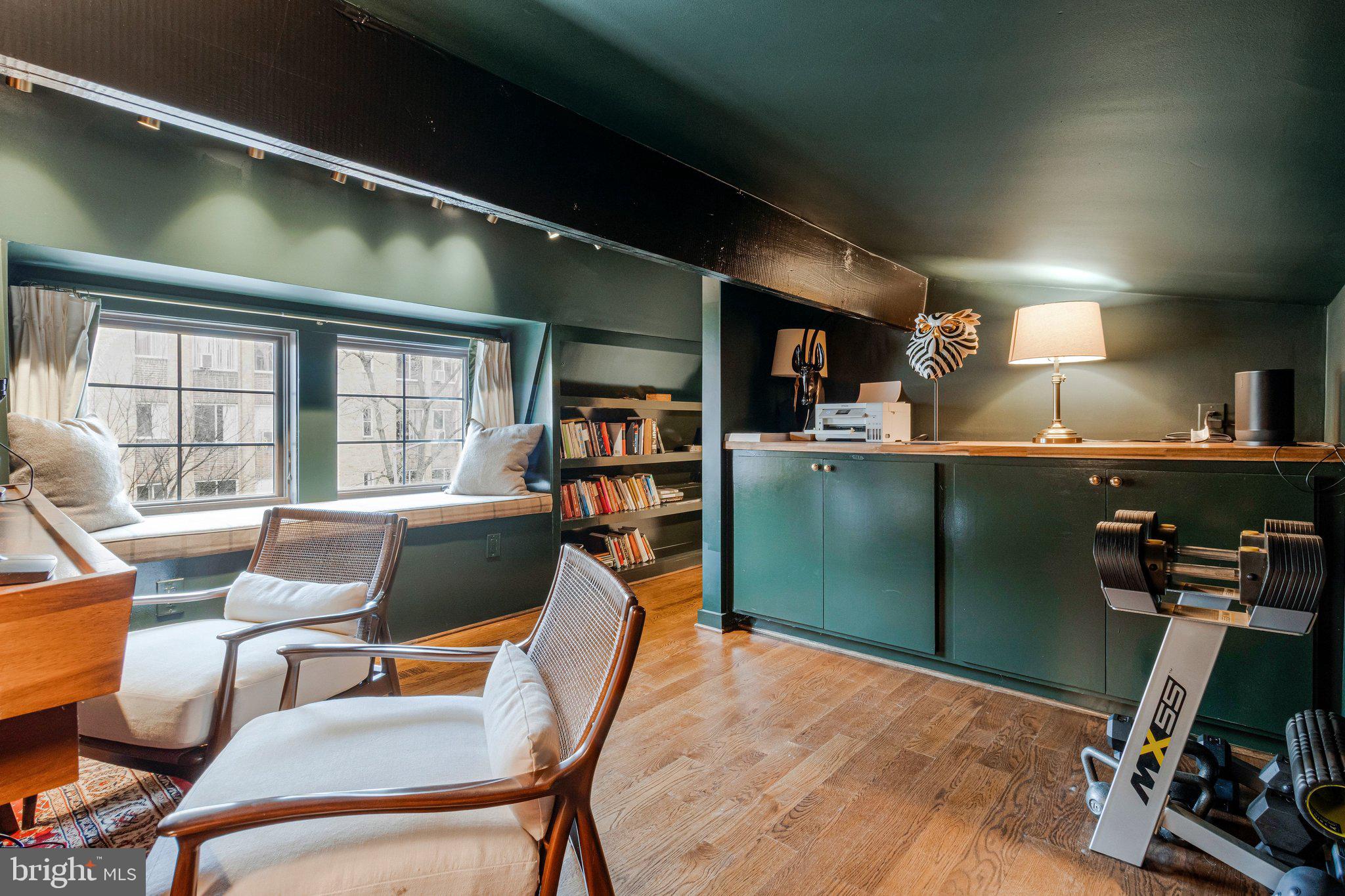 2916 18th Street Northwest Washington, DC 20009 - Photo 18 of 49 a work room with furniture and a window