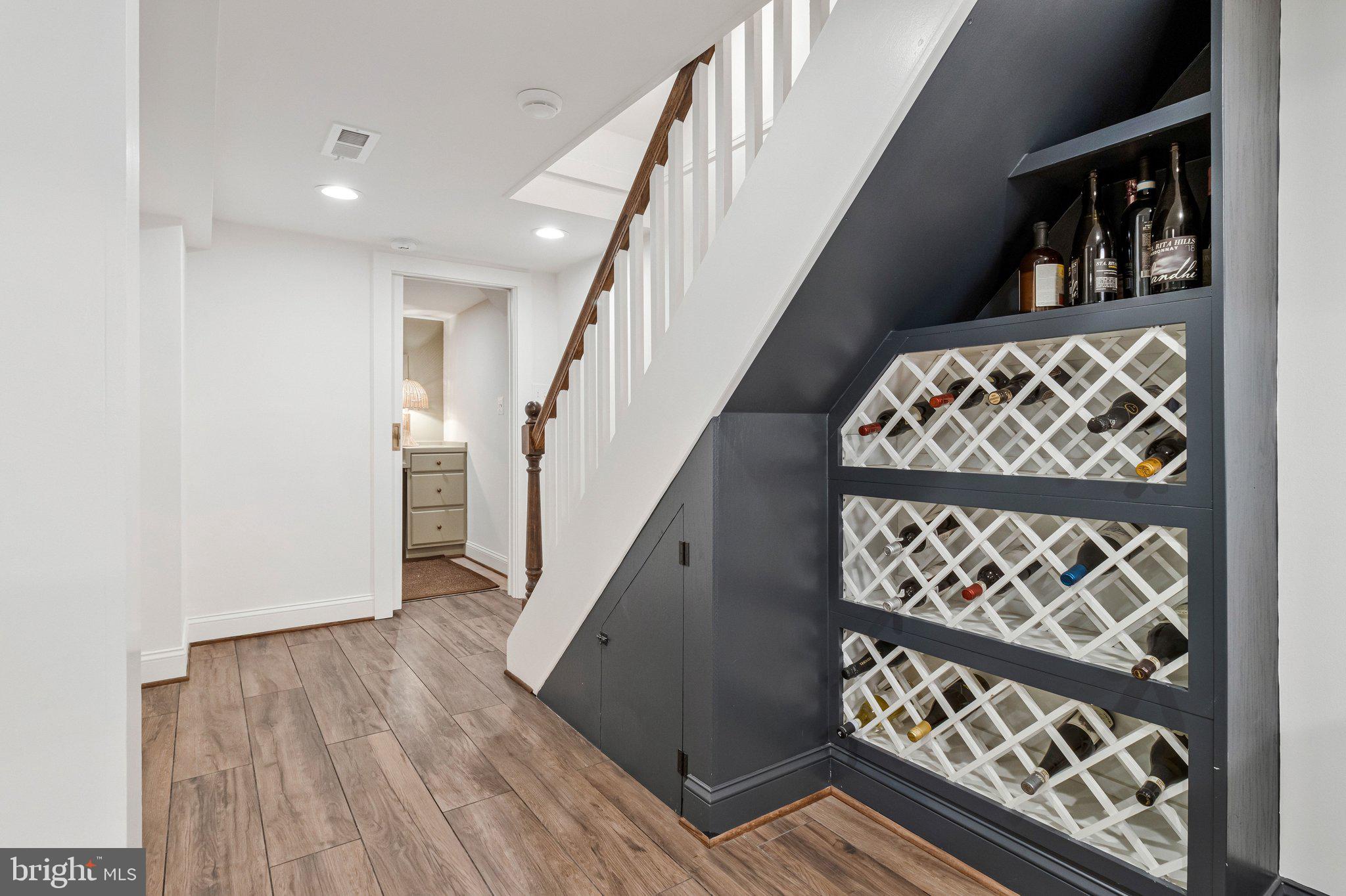 2916 18th Street Northwest Washington, DC 20009 - Photo 41 of 52 wooden floor with an entryway