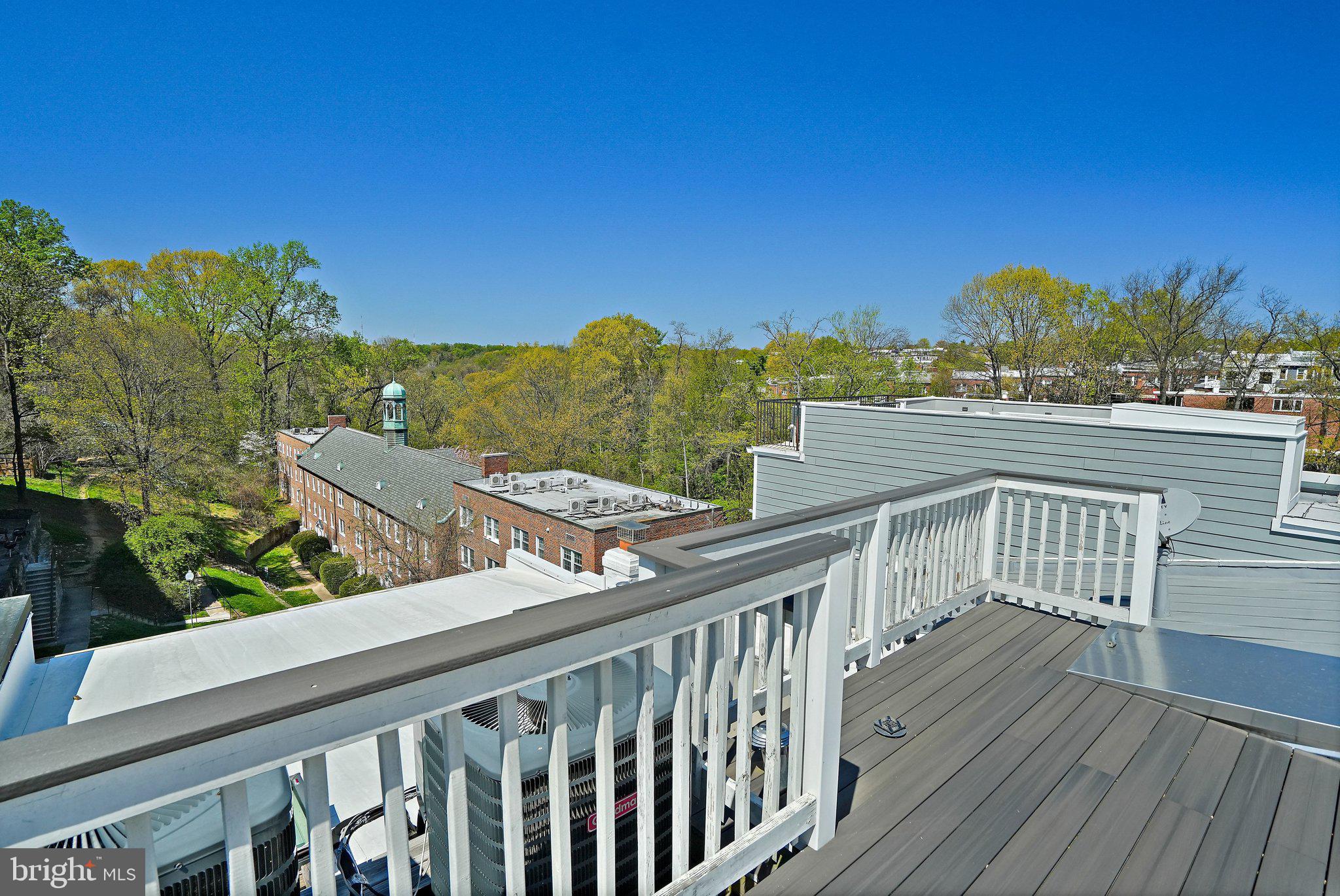 2916 18th Street Northwest Washington, DC 20009 - Photo 51 of 52 a view of a city from a balcony