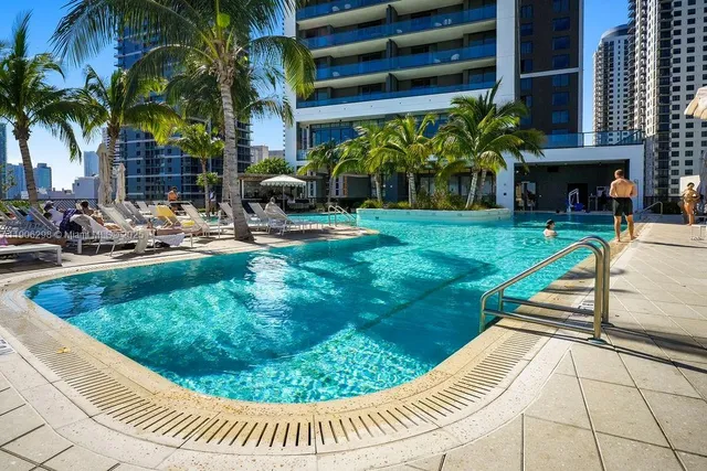 a view of a house with a swimming pool