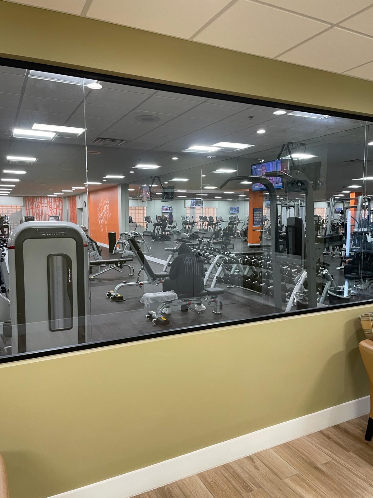 2052 Cornwall C, Unit 2052 Boca Raton, FL 33434 - Photo 26 of 34 a view of a room with gym equipment