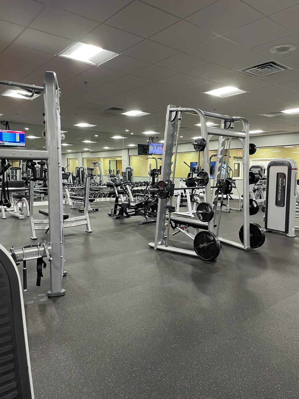 2052 Cornwall C, Unit 2052 Boca Raton, FL 33434 - Photo 34 of 34 a view of a room with gym equipment