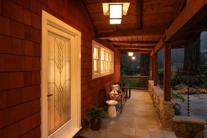 108 Ware Road Woodside, CA 94062 - Photo 7 of 56 a view of a entryway door front of house