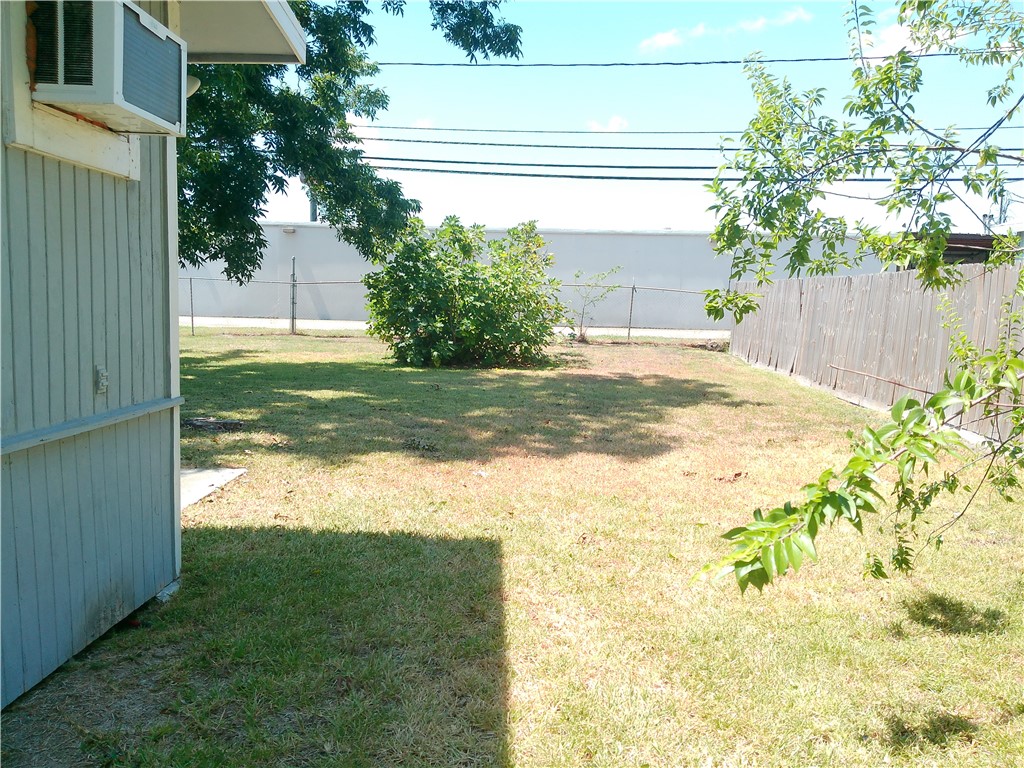 2701 Nemec Street, Unit 3 Corpus Christi, TX 78415 - Photo 11 of 11 a view of back yard of the house