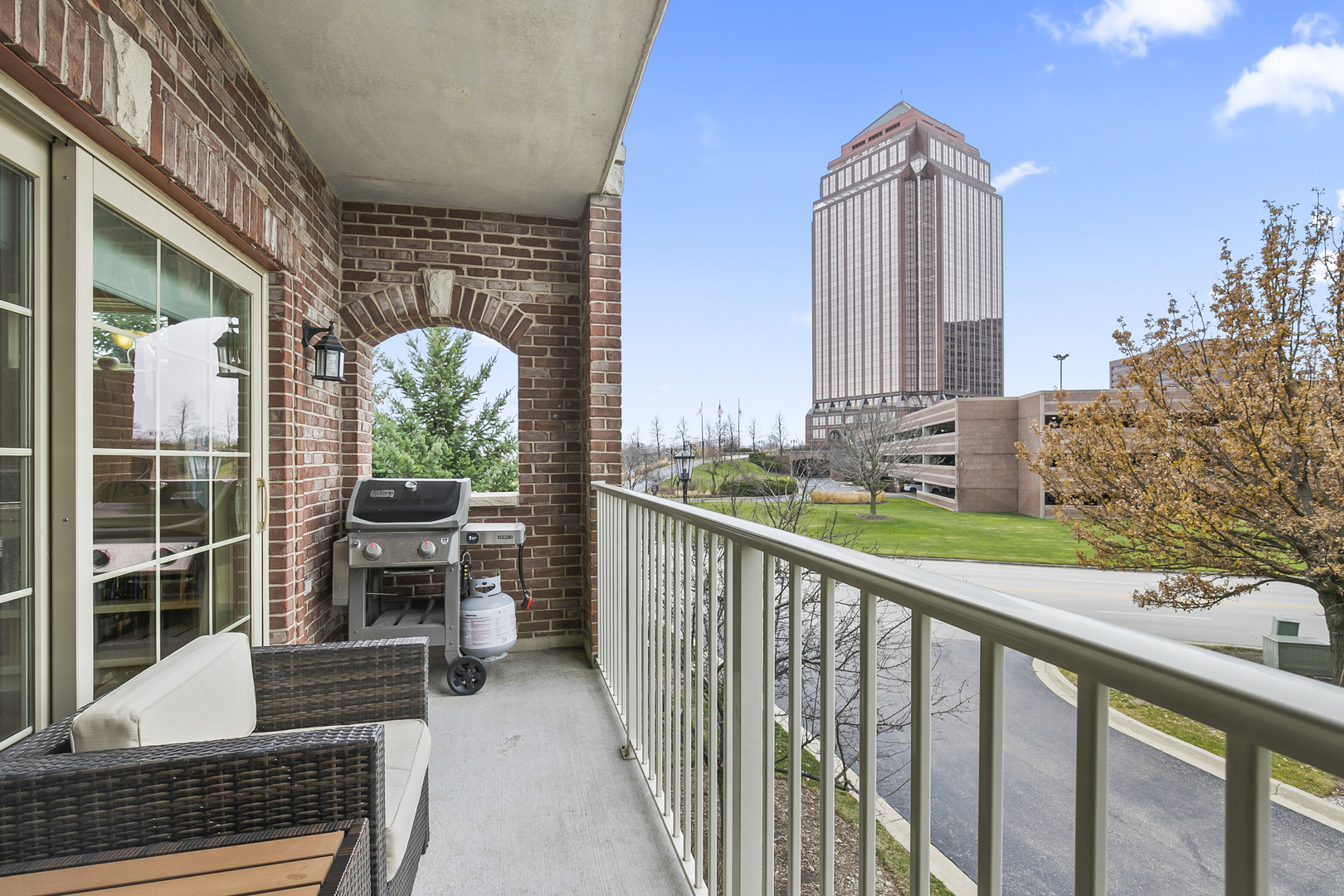 401 West Pierce Road, Unit 201 Itasca, IL 60143 - Photo 22 of 24 a view of balcony with furniture