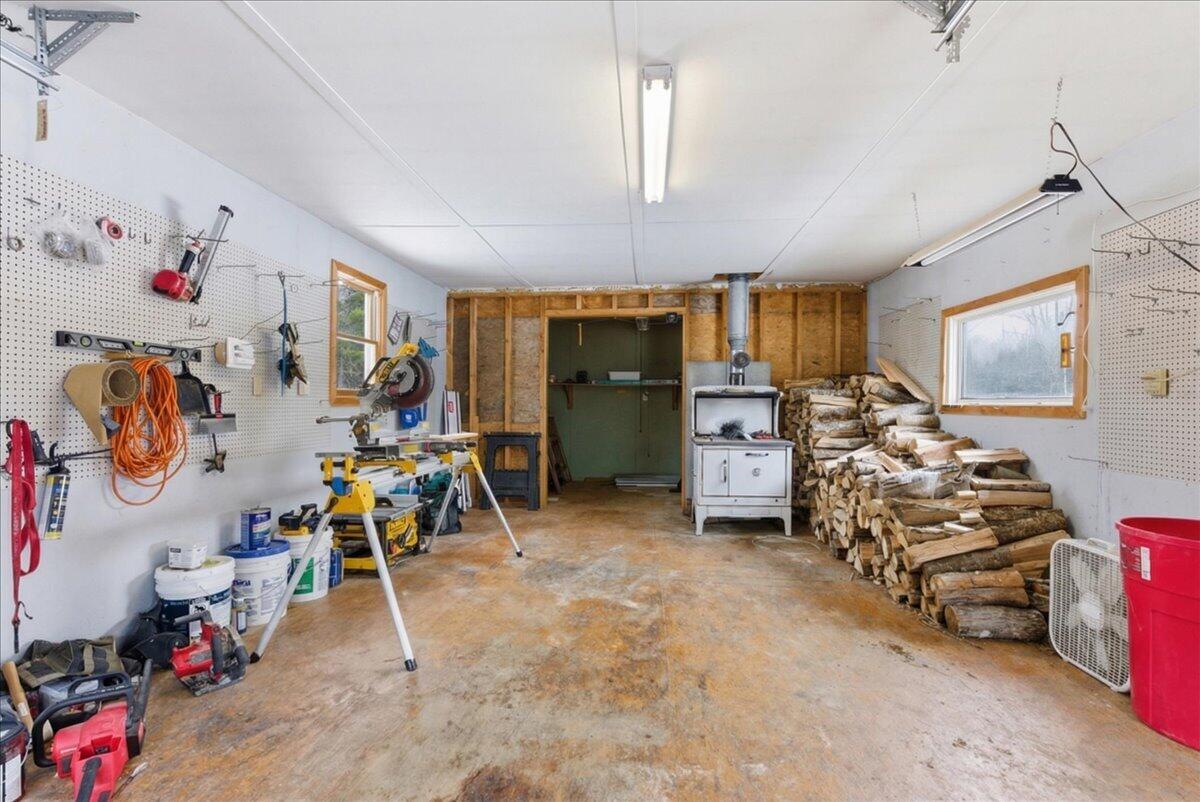 6 Decker Road Mercer, ME 04957 - Photo 39 of 46 68-14_Garage Interior 2