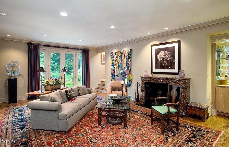 163 Clapboard Ridge Road Greenwich, CT 06831 - Photo 4 of 17 a living room with furniture fireplace and window