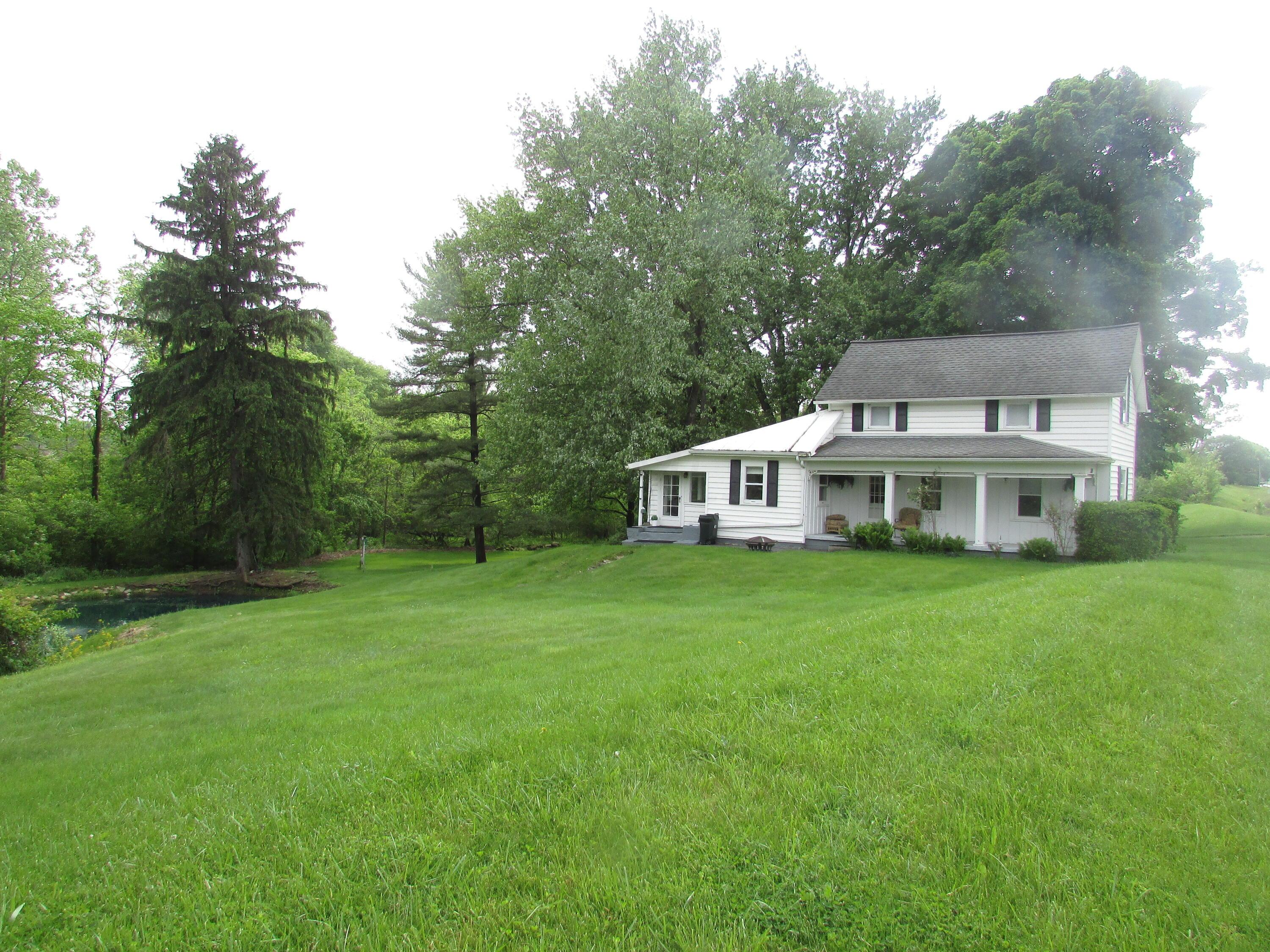 Lewis Center House and Pond