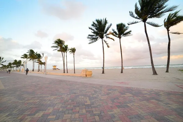 a view of beach and ocean
