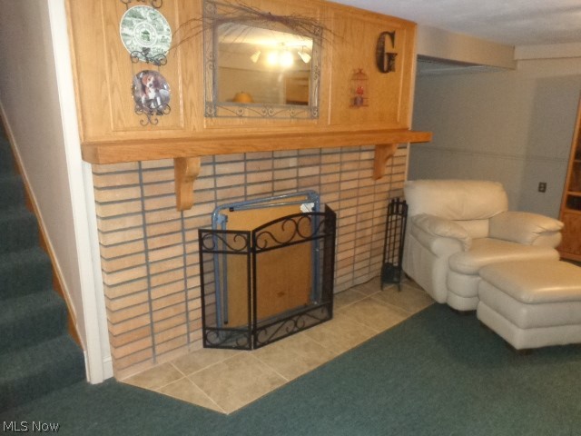 11373 Ridge Road North Royalton, OH 44133 - Photo 31 of 41 Basement Fireplace