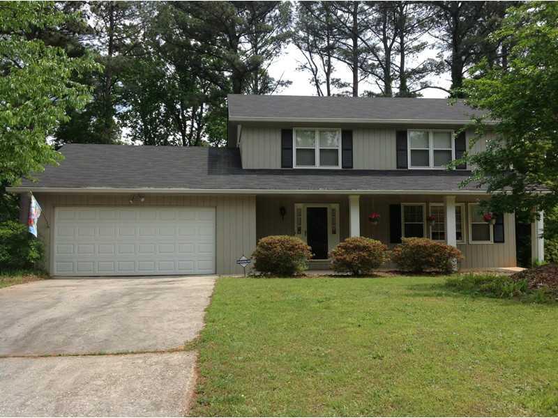 4176 Signal Ridge Southwest Lilburn, GA 30047 - Photo 1 of 1 Exterior Front. Four bedroom, two full bathroom, one half bathroom two story Traditional home with a two car garage is cozy and well maintained.