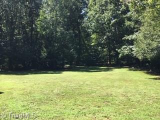 3389 Dover Church Road Colfax, NC 27235 - Photo 22 of 22 Wooded yard affords great privacy and is perfect for backyard sports - perhaps a firepit