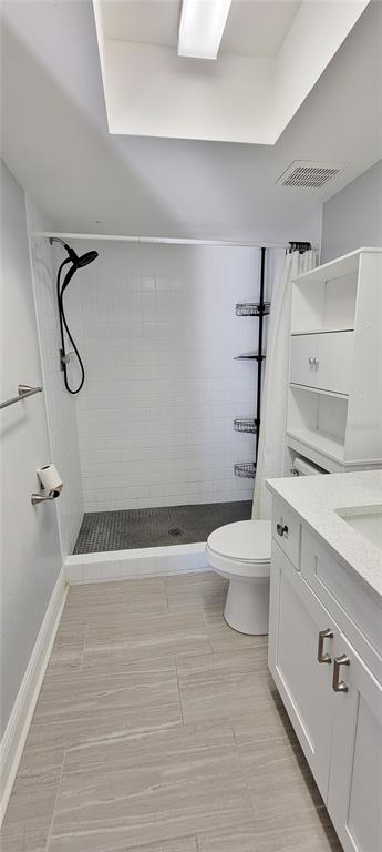 3342 Teeside Drive New Port Richey, FL 34655 - Photo 29 of 45 a bathroom with a toilet and a shower