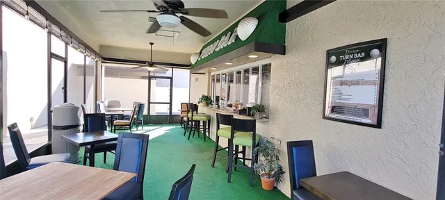 a view of a livingroom with furniture