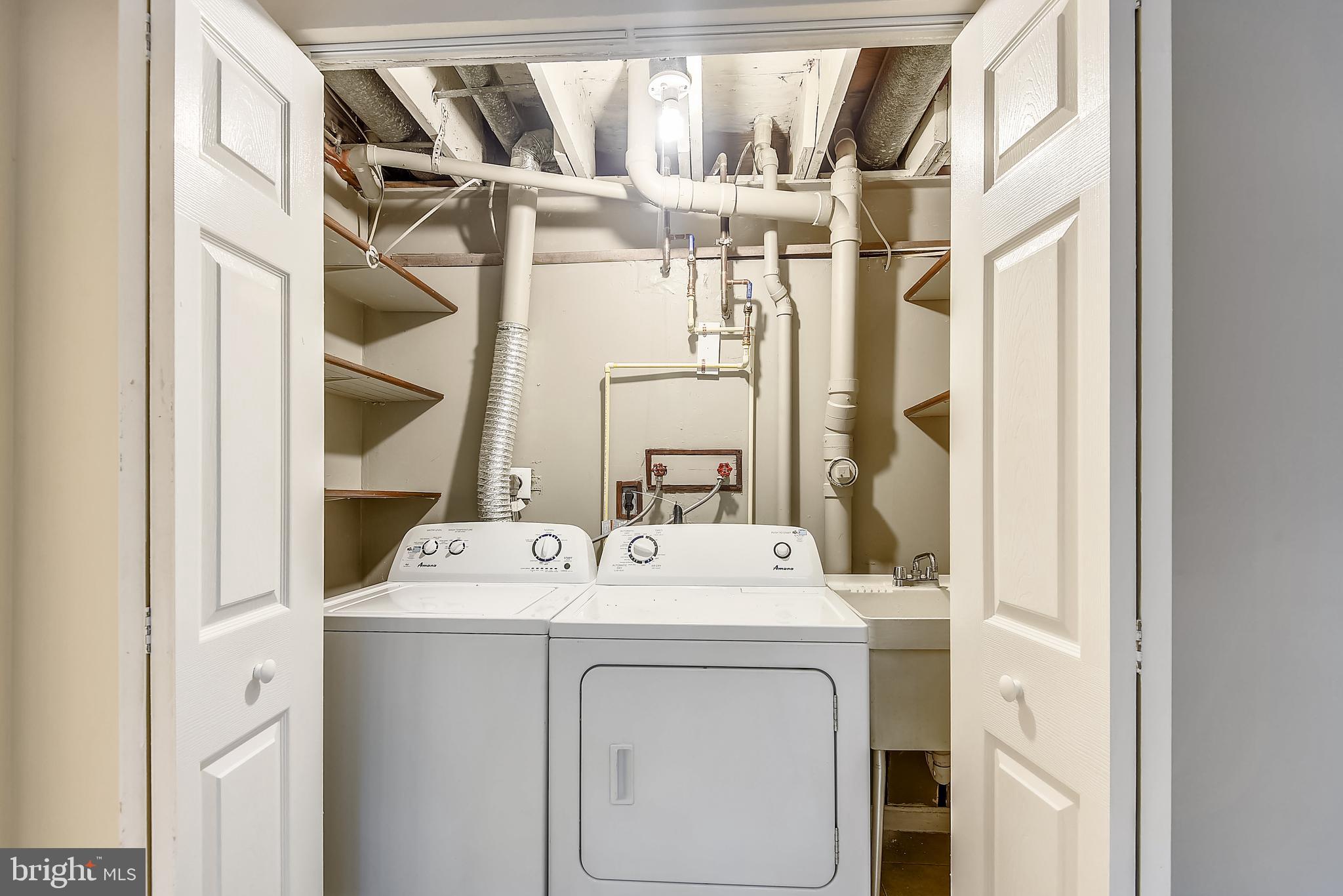 8106 Rhodell Lane Springfield, VA 22153 - Photo 31 of 48 Basement Laundry