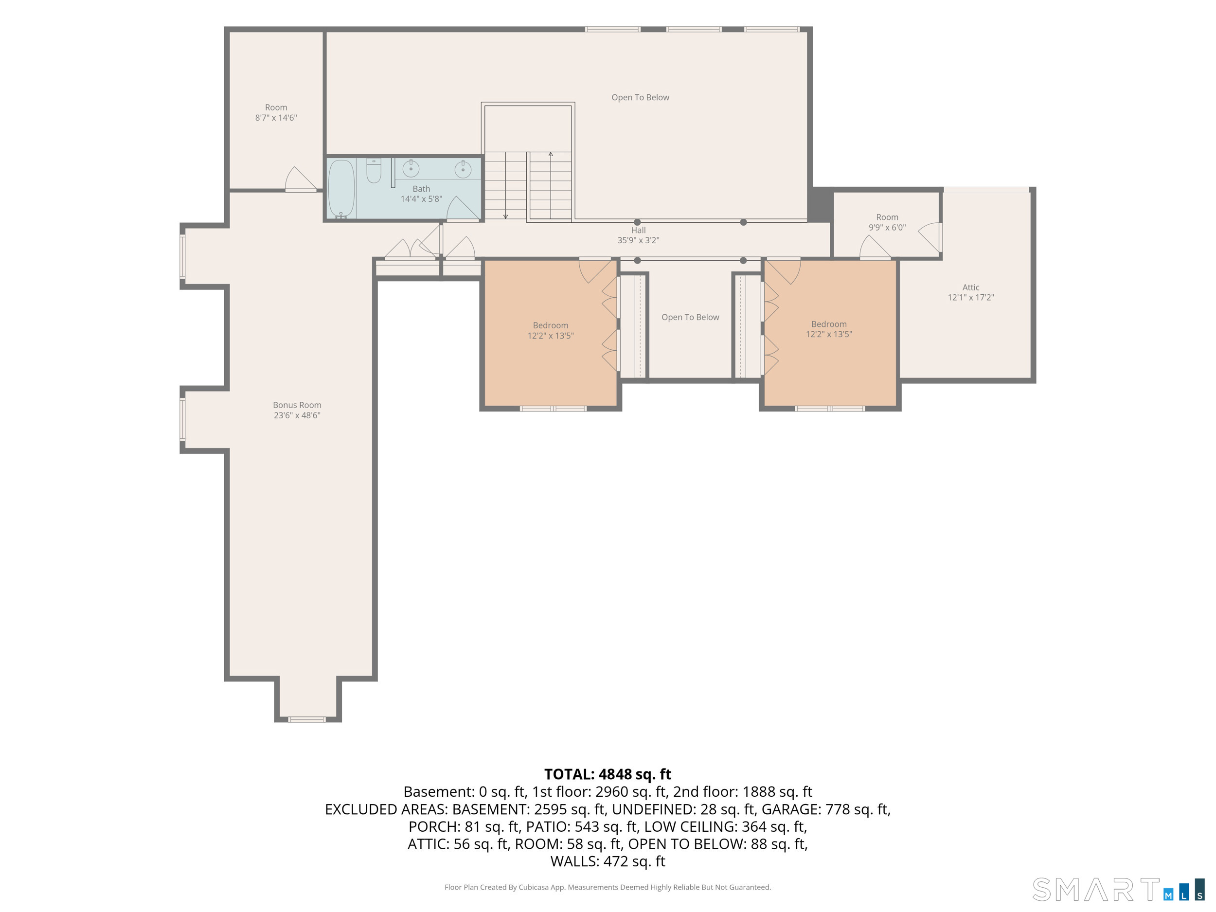 122 Lower Road Guilford, CT 06437 - Photo 40 of 40 FLOOR PLAN ~ second level