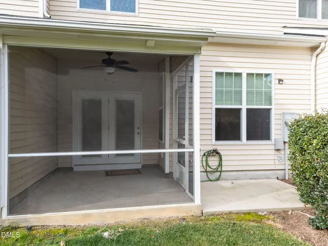 a front view of a house with a garage