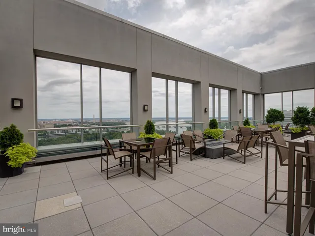 a view of a lake with a mountain in the background