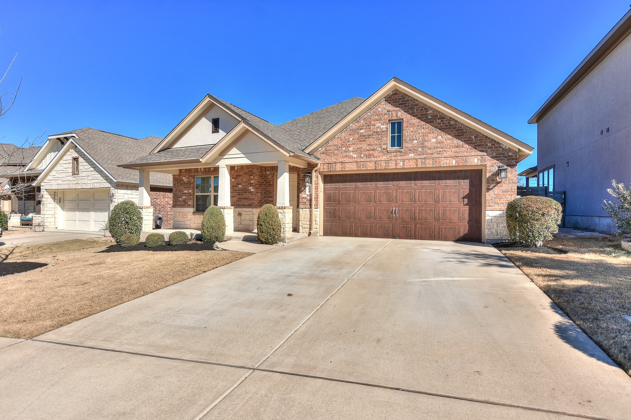 Well maintained roomy 5 bedroom/3 bath home in award winning Wolf Ranch Hilltop.