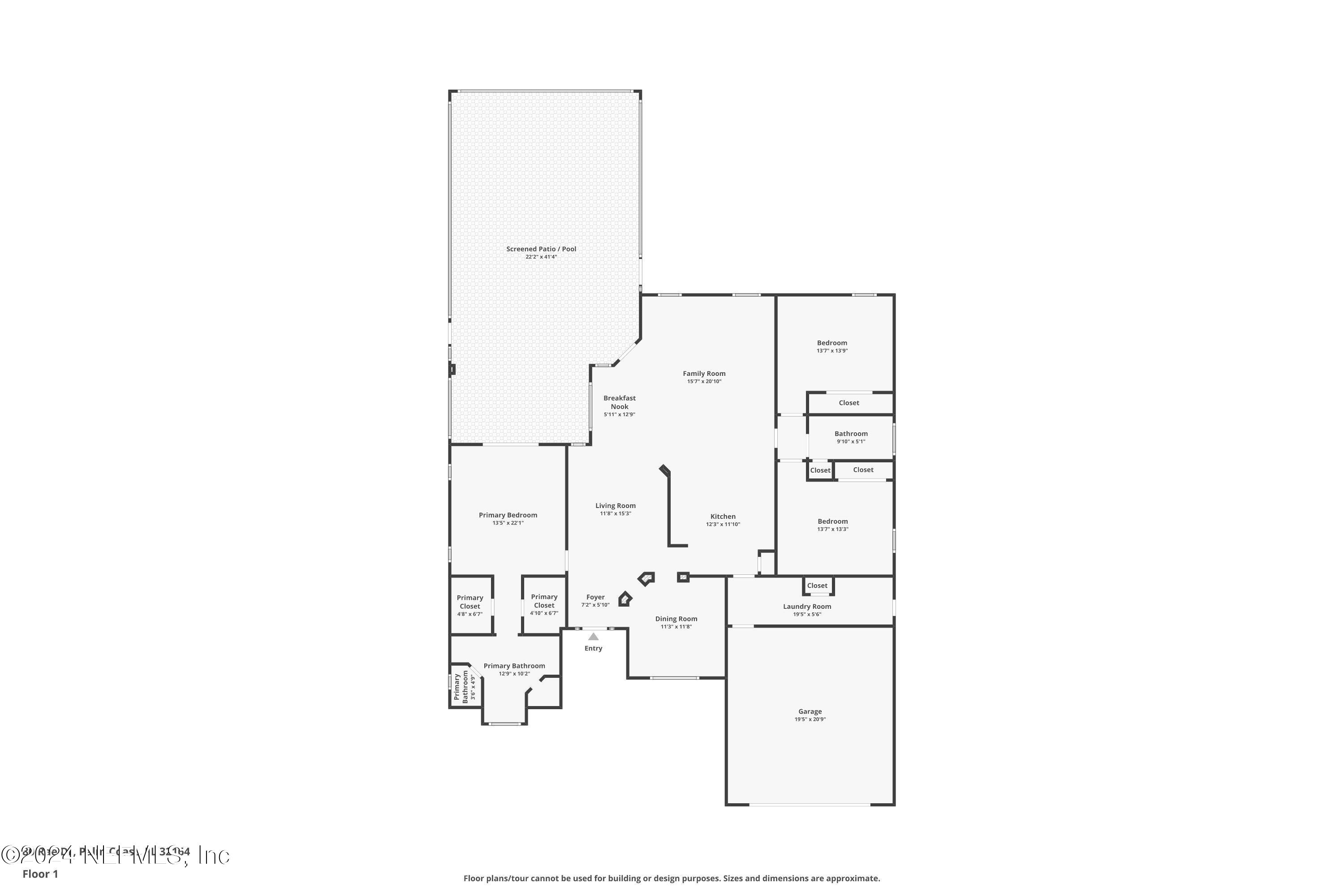 80 Rae Drive Palm Coast, FL 32164 - Photo 44 of 44 Floor-1
