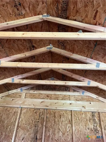 a close view of oven