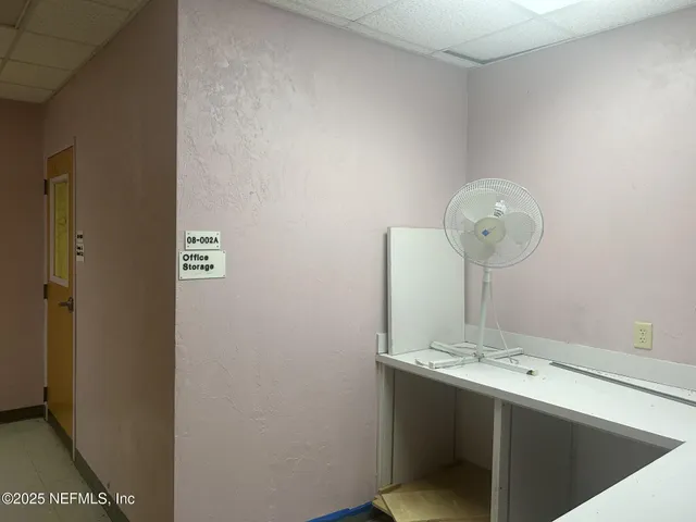 a small space with a window