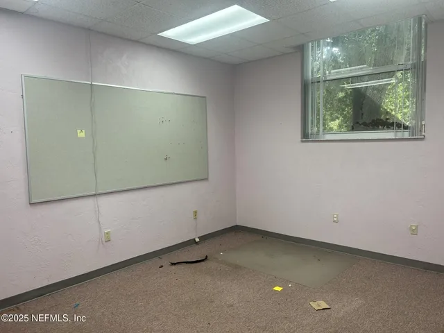 a room with storage and utility