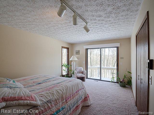 7555 Rattalee Lake Road Clarkston, MI 48348 - Photo 21 of 41 Mater suite w/ private deck overlooking nature.