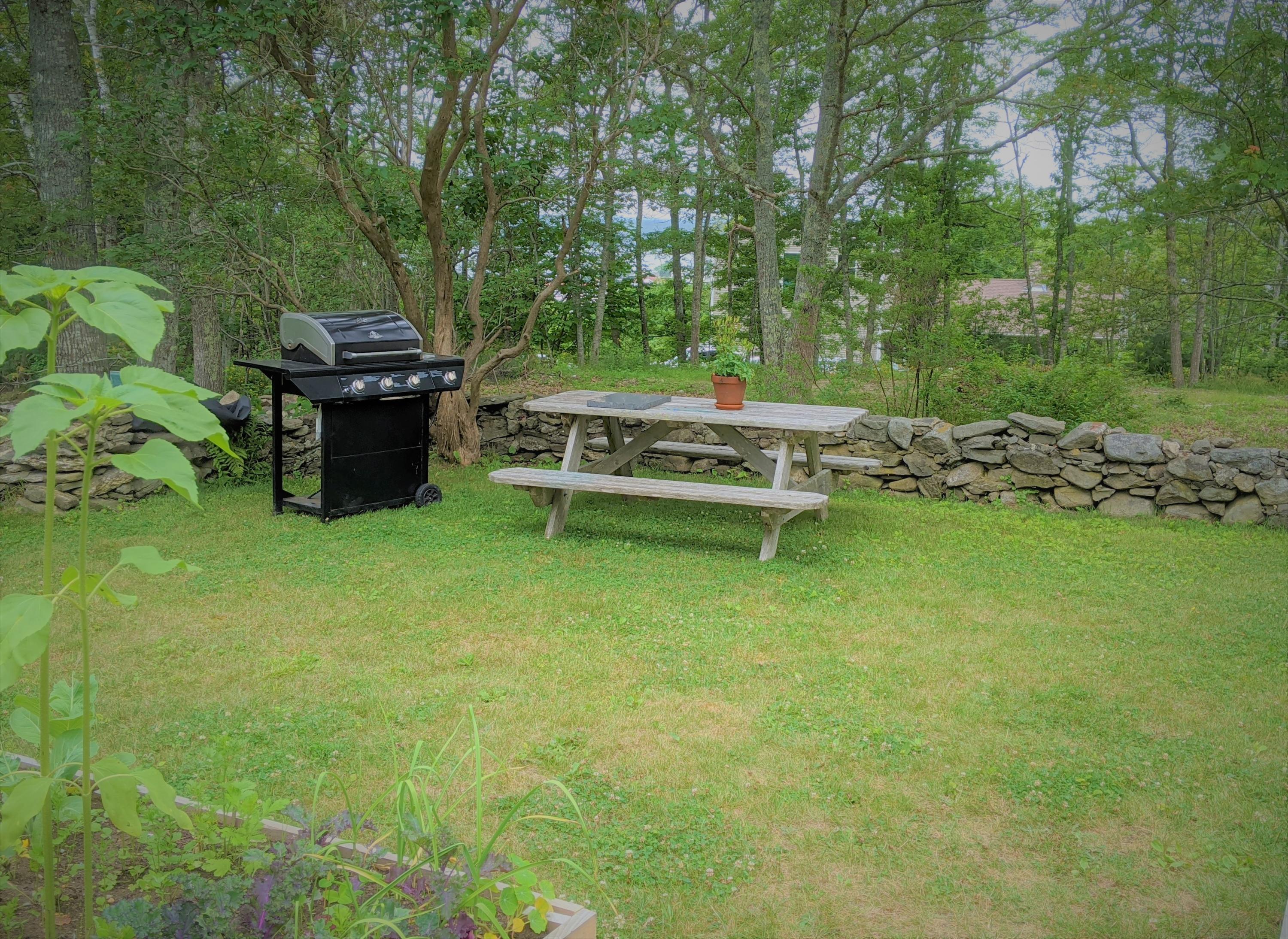 41 Summit Road Boothbay Harbor, ME 04538 - Photo 31 of 33 41 Summit Rd picnic table