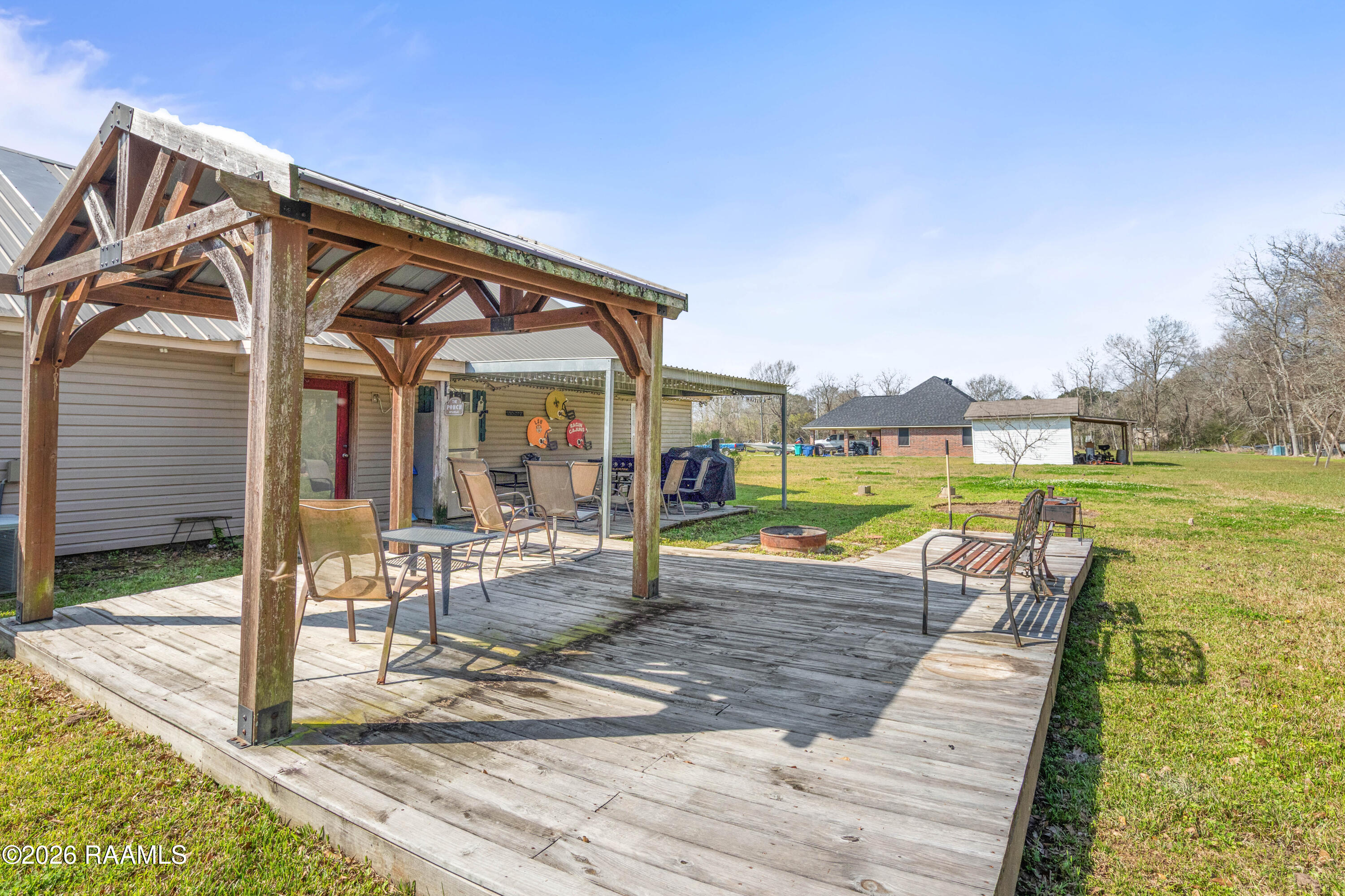 185 Shalom Road Church Point, LA 70525 - Photo 4 of 25 Back porch