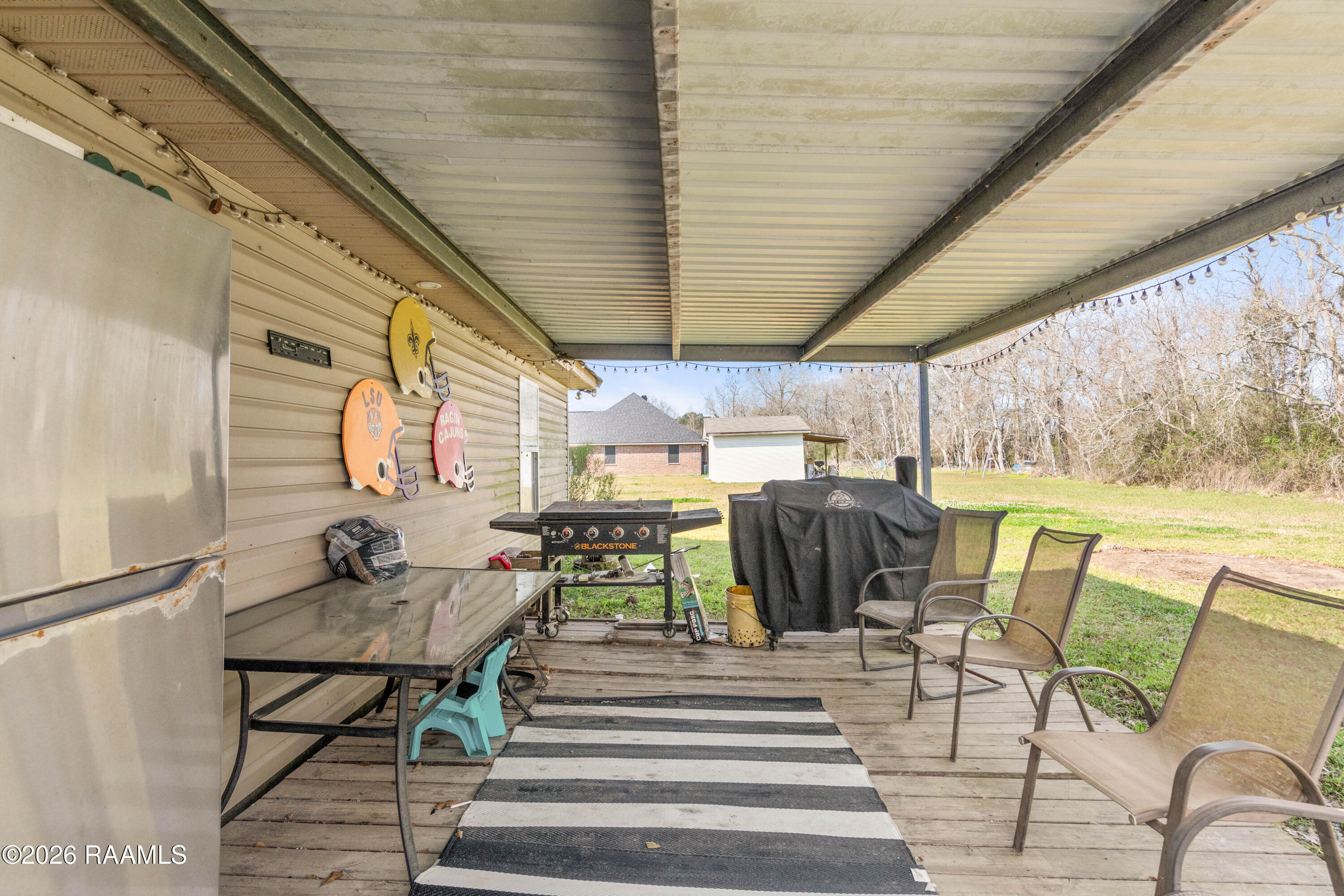 185 Shalom Road Church Point, LA 70525 - Photo 7 of 25 Back porch
