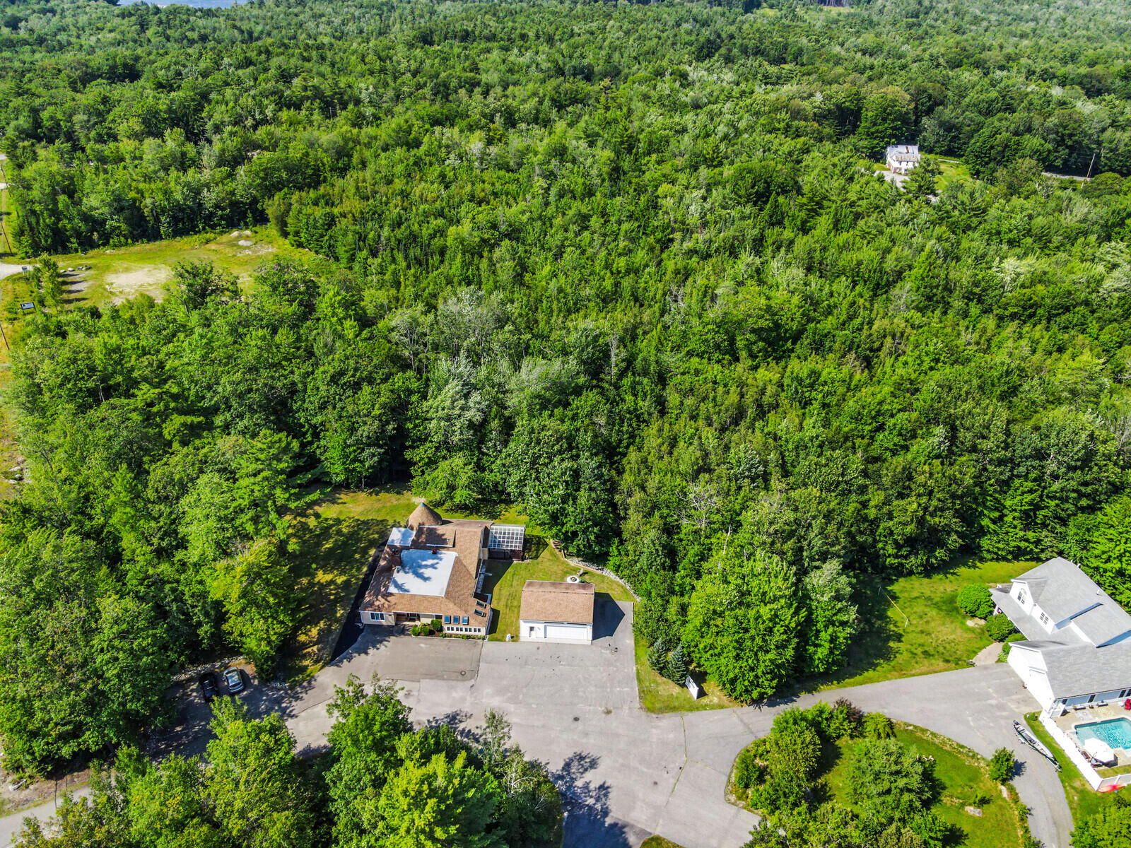 234 Augusta Road Belgrade, ME 04917 - Photo 91 of 100 AERIAL