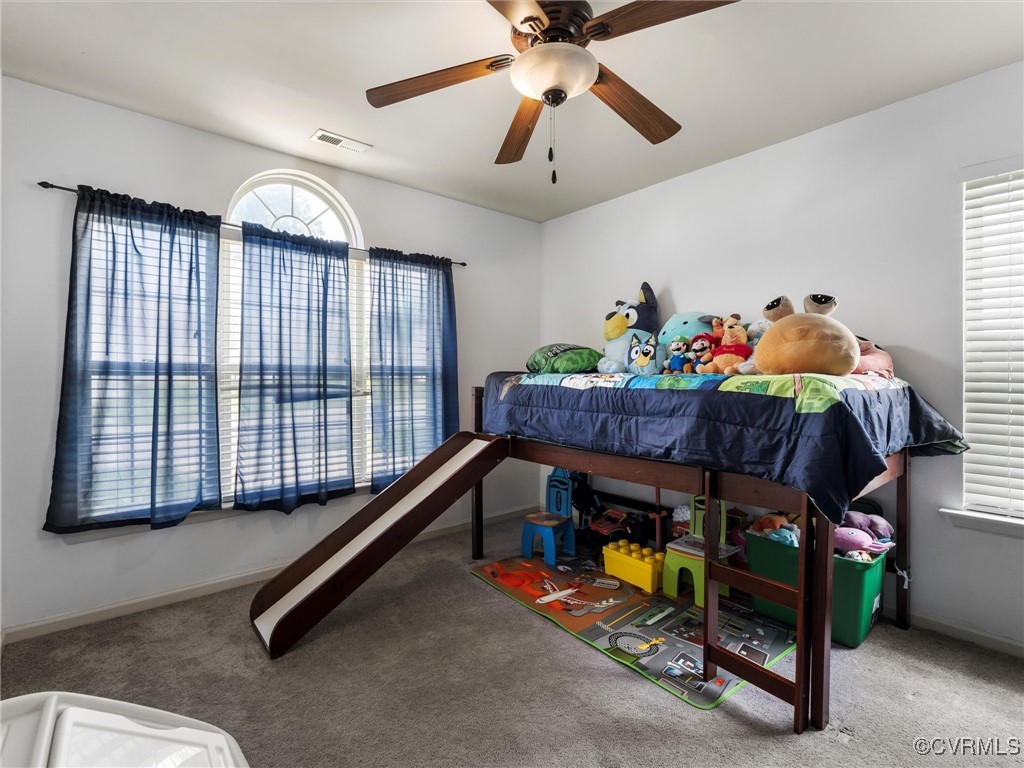 3043 Amherst Ridge Way Colonial Heights, VA 23834 - Photo 14 of 27 Carpeted bedroom with baseboards and a ceiling fan