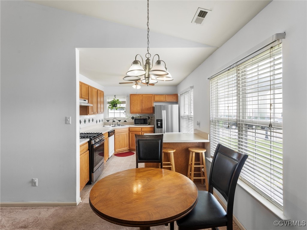 3043 Amherst Ridge Way Colonial Heights, VA 23834 - Photo 17 of 27 Kitchen featuring appliances with stainless steel