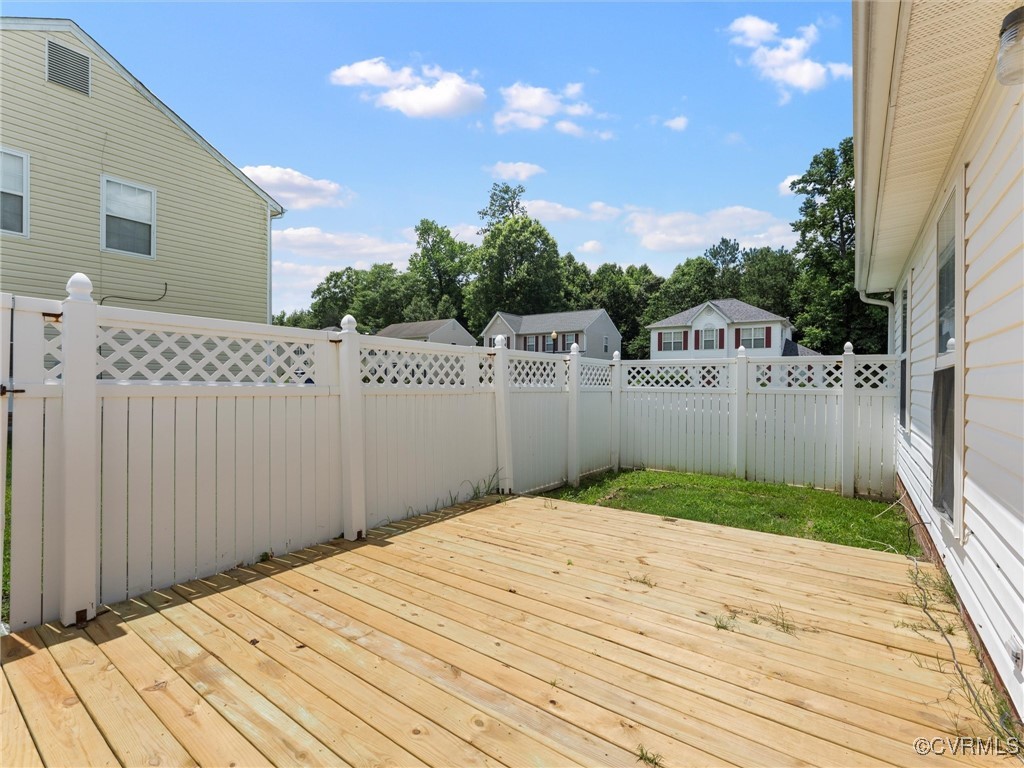 3043 Amherst Ridge Way Colonial Heights, VA 23834 - Photo 22 of 27 View of deck