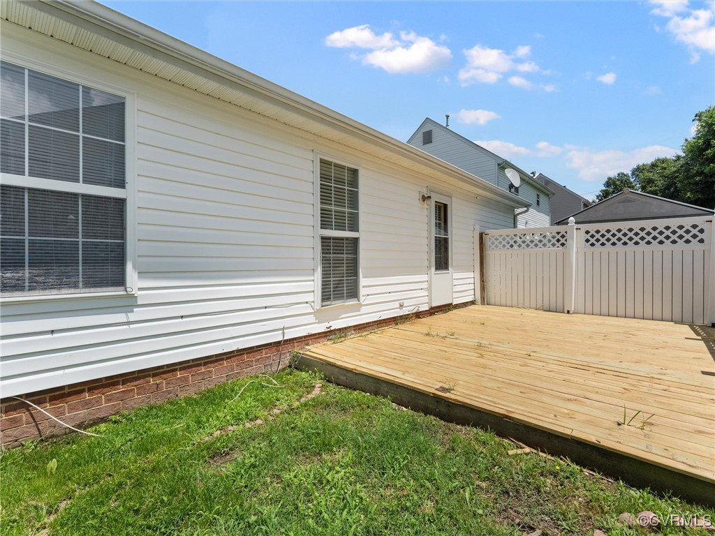 3043 Amherst Ridge Way Colonial Heights, VA 23834 - Photo 23 of 27 View of wooden deck