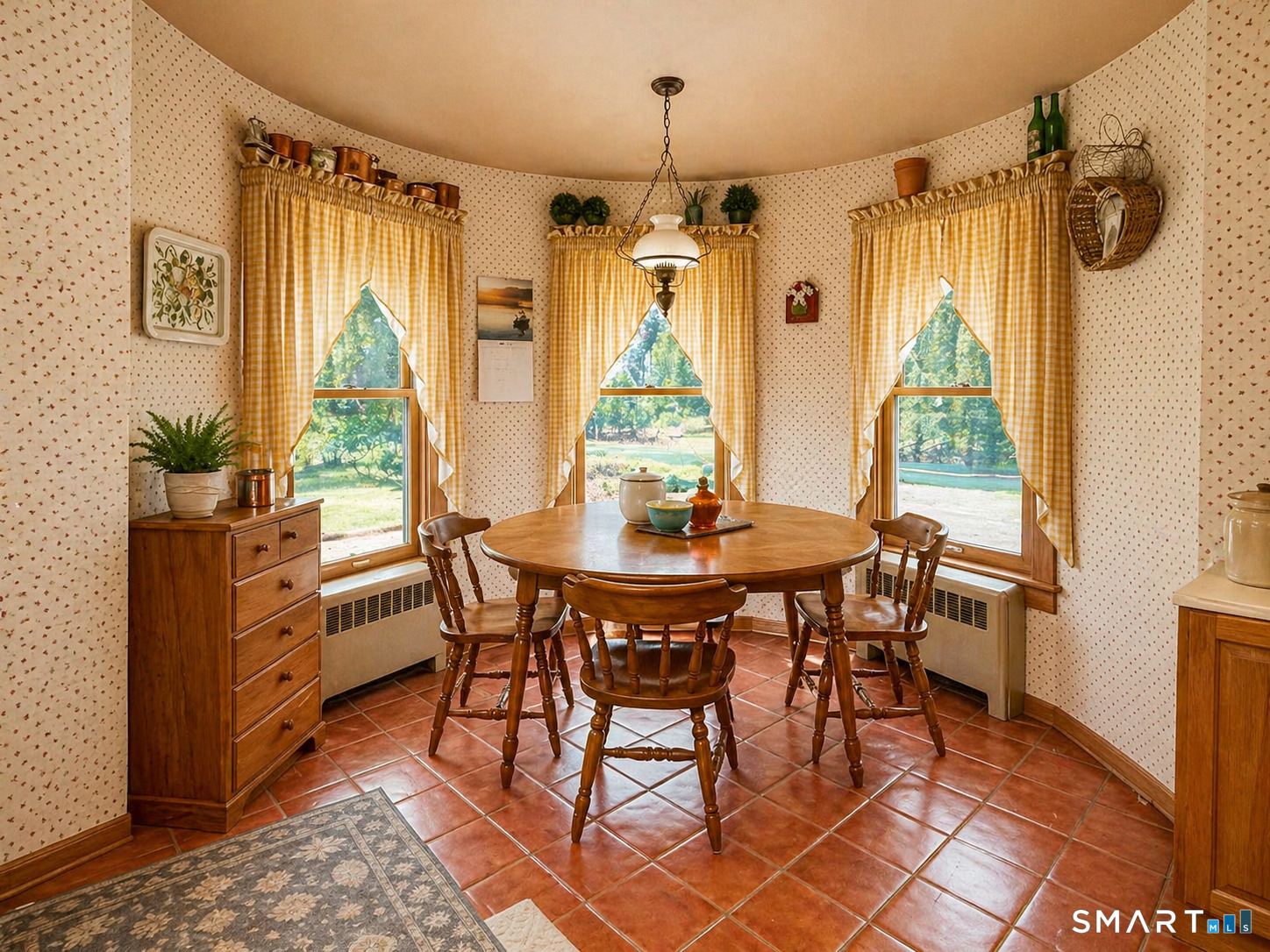 21 High Bridge Road Newtown, CT 06482 - Photo 8 of 14 a view of a dining room with furniture window and outside view