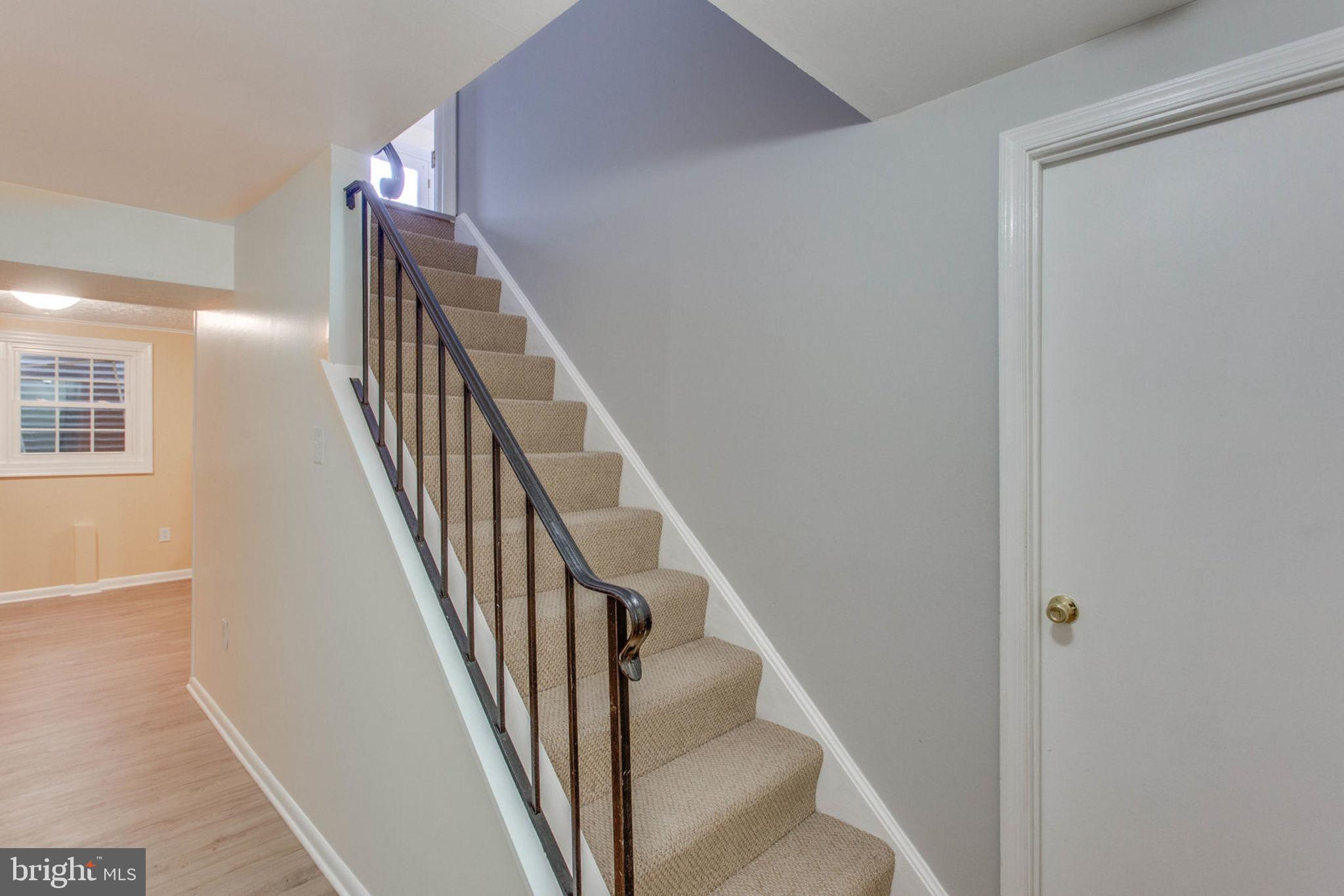 9530 Burdett Road Burke, VA 22015 - Photo 22 of 31 Stairway to Lower Level