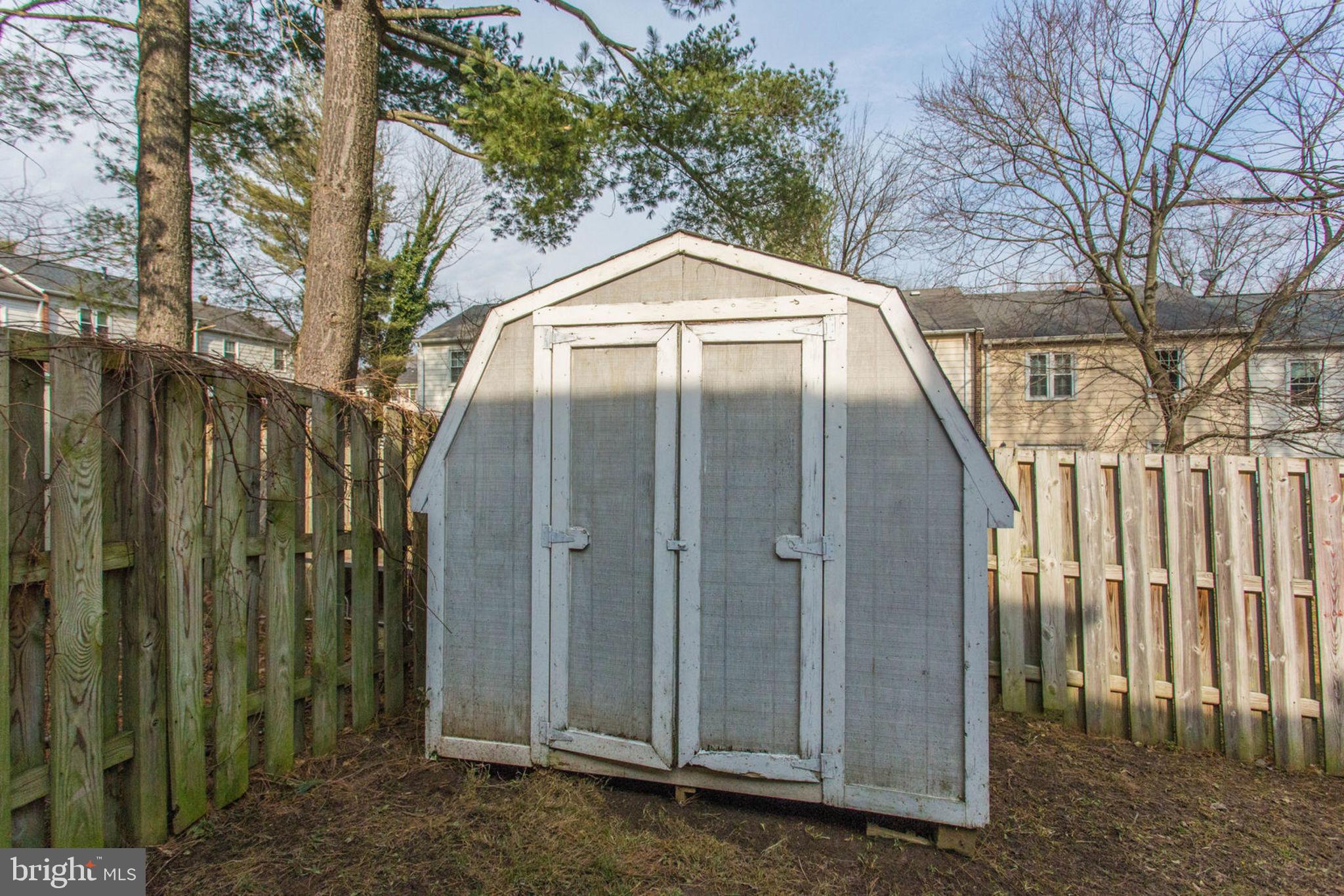 9530 Burdett Road Burke, VA 22015 - Photo 31 of 31 Storage Shed